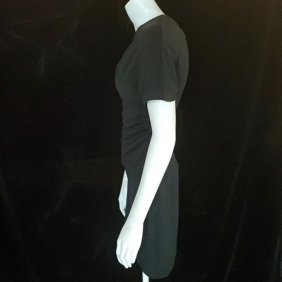 Asos Black Fallen Shoulder Dress (2) - Picture 4 of 6